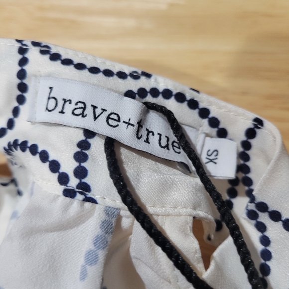 brave+true Greta Navy Circle Maxi Dress Size XS NWT Nordstrom Australia - Picture 5 of 8